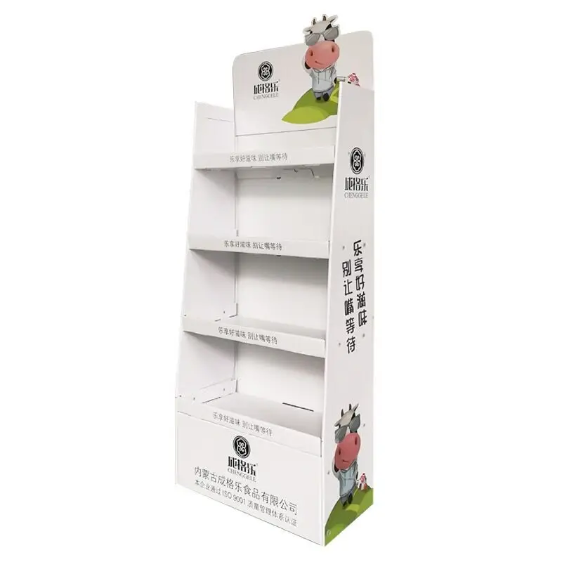 Товар изготовленный на заказ картонная рекламная витрина POS стойки раскладной всплывающий картон стенд мобильного выставочного стенда напольная подставка