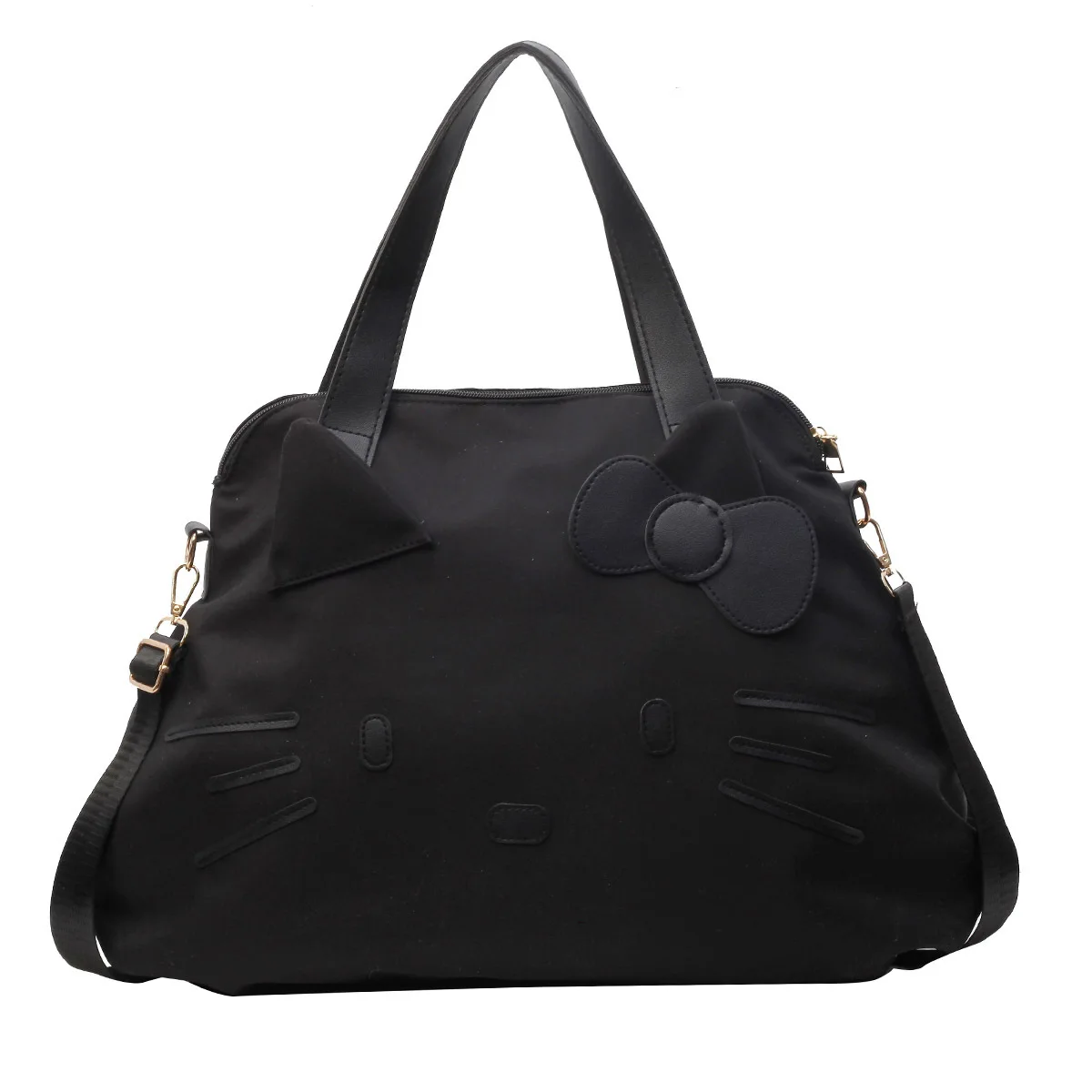Wholesale Y2K KT Cat Shoulder Bags Anime Large Capacity Mommy Bag Travel Folding Handbag Luggage Bags