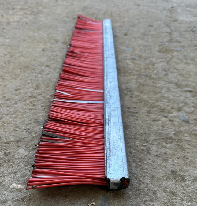 PP/Nylon Plus Steel Wire Concrete Block Strip Brush For Brick Machine