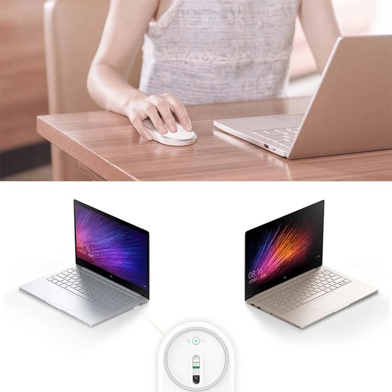 
Xiaomi Wireless Mouse Portable Mouse For Macbook Mi Notebook Laptop Computer wireless optical mouse 