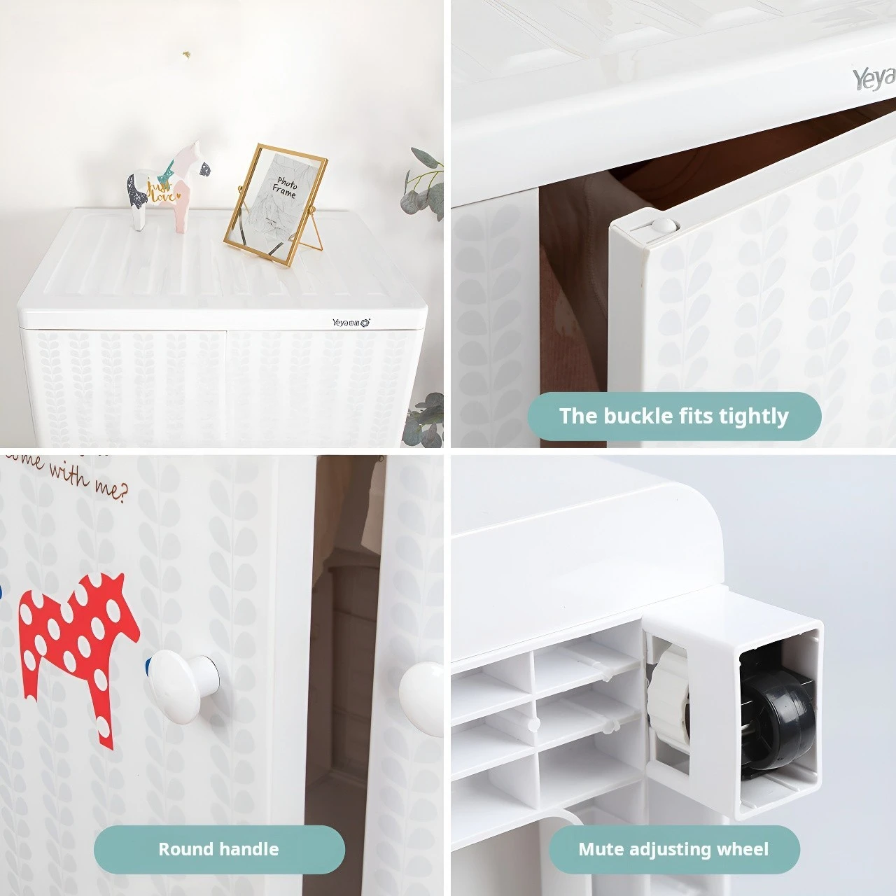 4 Layer toys kids children plastic drawers cabinet organizers plastic wardrobe stackable cabinet chest drawer