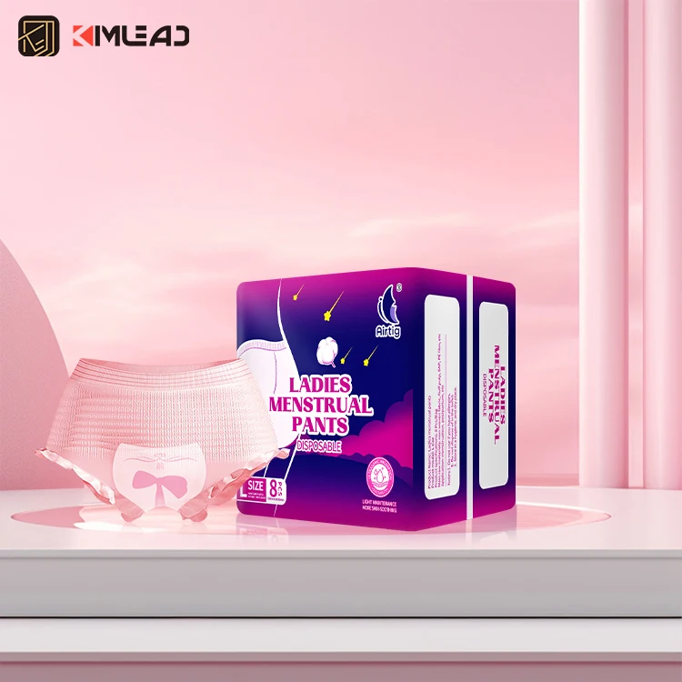 Kimlead feamal diaper for period sleeping period diaper pants panties sleeping period diaper pants