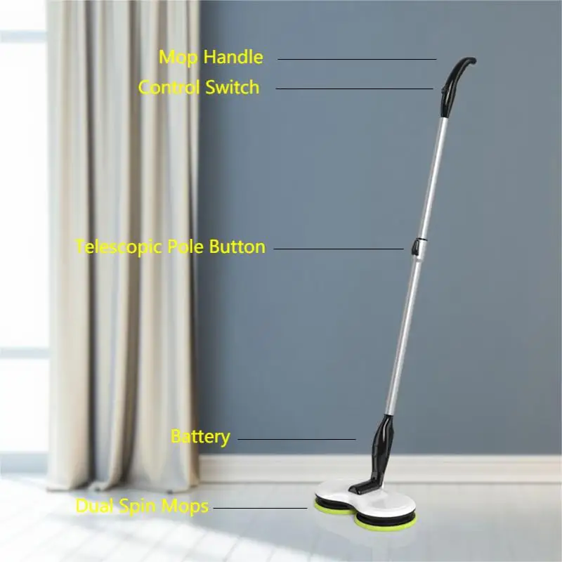 online shopping floor police handheld portable electric mop for floor cleaning