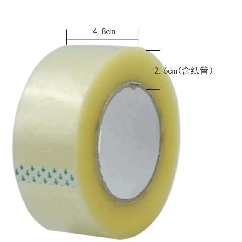 OEM  Bopp Tape In Carton Sealing Tape Customization  Logo Clear Gummed Packing Tape Roll Sellotape