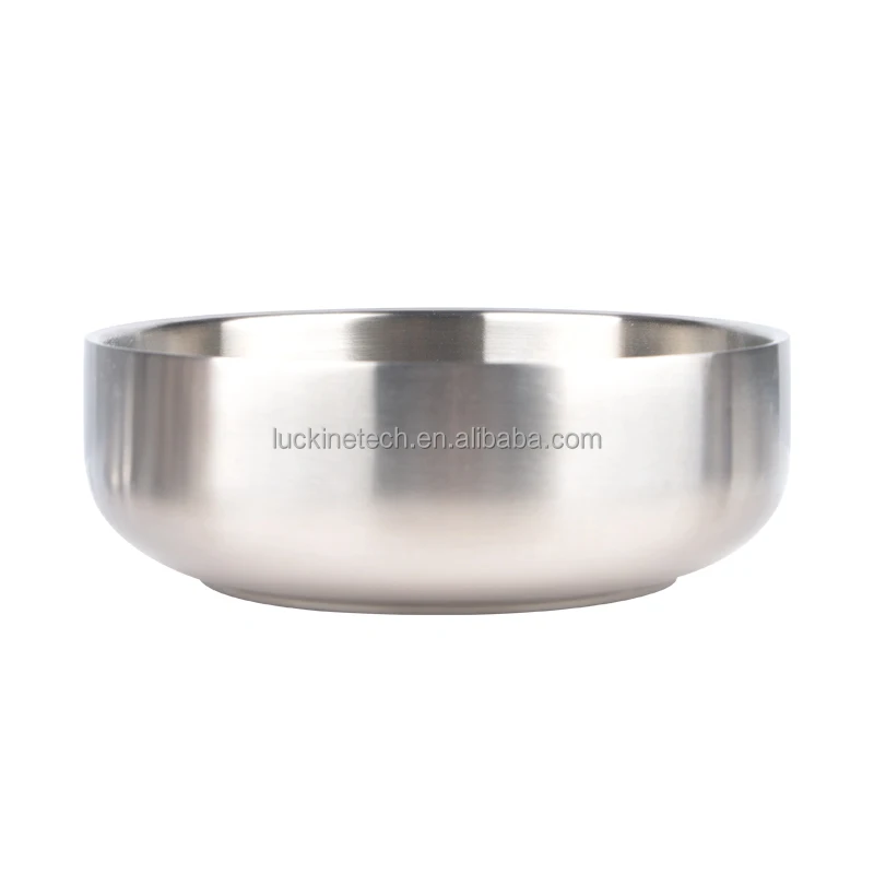 201 stainless steel Sanding rice bowl Korean Japanese 11cm Miso soup bowl Cereal Salad Rice Stainless Steel Metal Bowl
