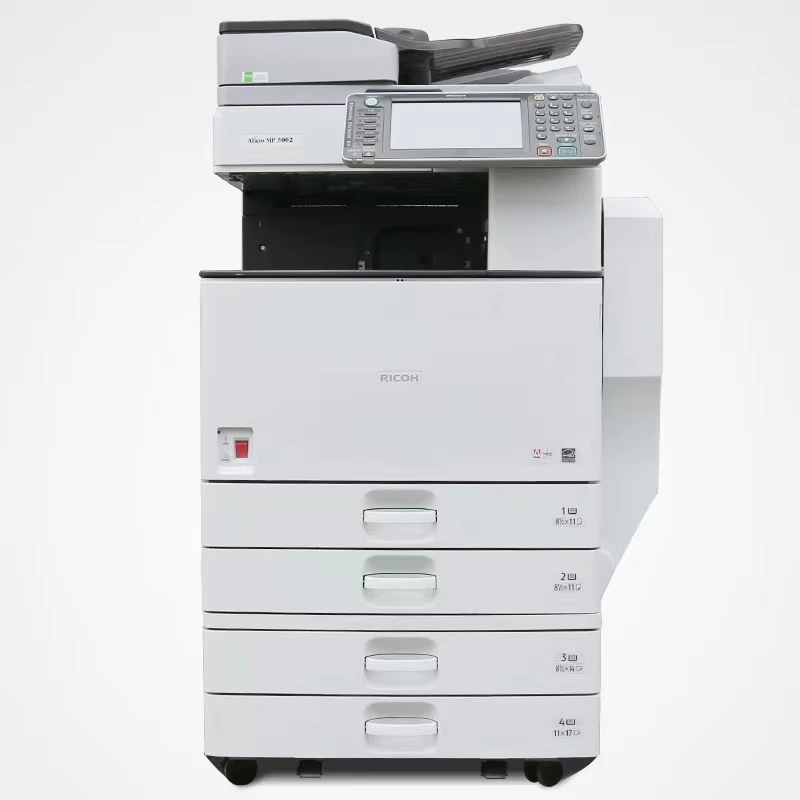 Factory Outlet Ricoh MP5002 Black and white All In One Printer Scanner Used Copier Machine used for office printer