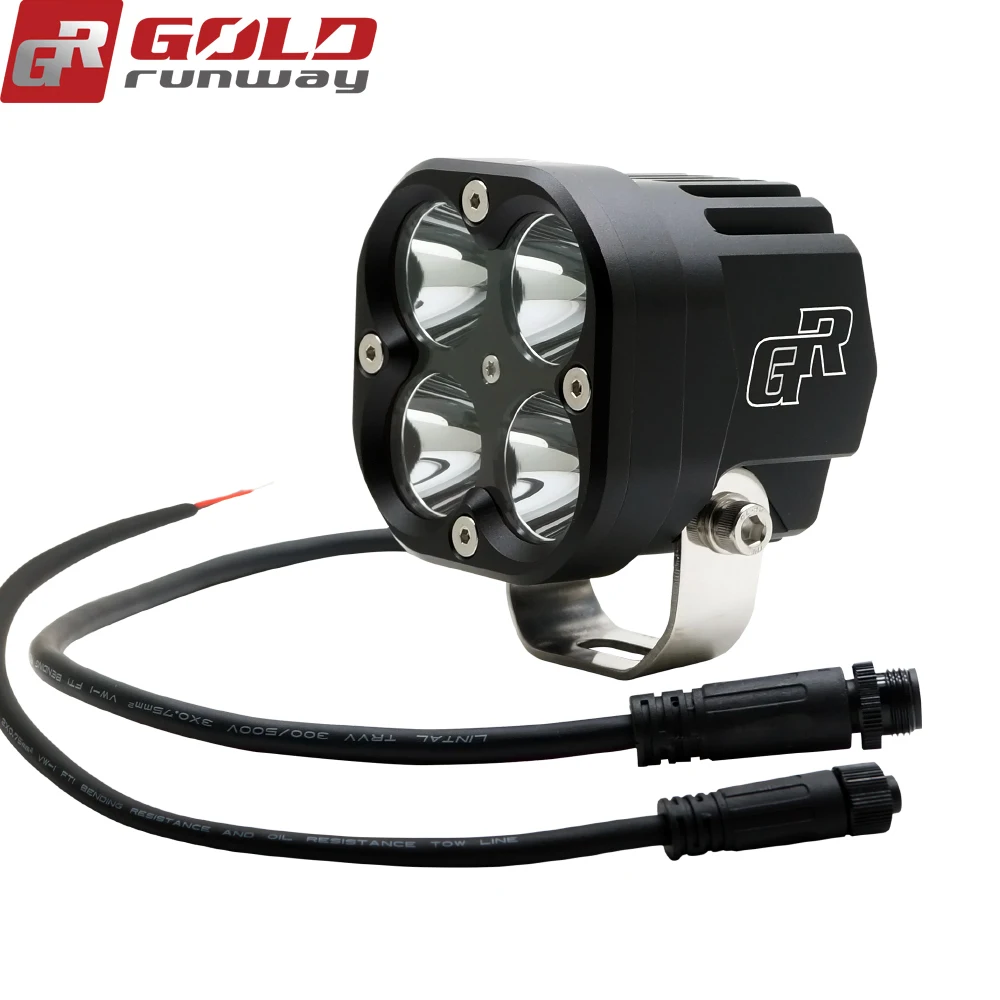 
Motorcycle IP68 40W 4200LM Driving Light Universal Motorcycle Front Light LED Motorcycle Lighting System 