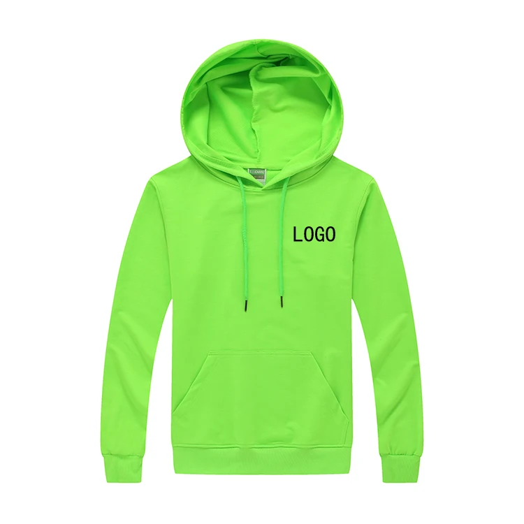 High quality plain hoodies unisex custom logo 100% cotton hoodies mens pullover bulk oversized hoodie