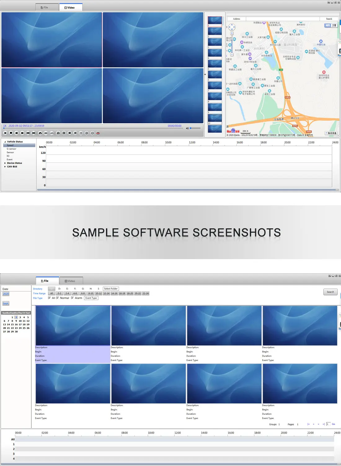 4ch MDVR truck and trailer mdvr