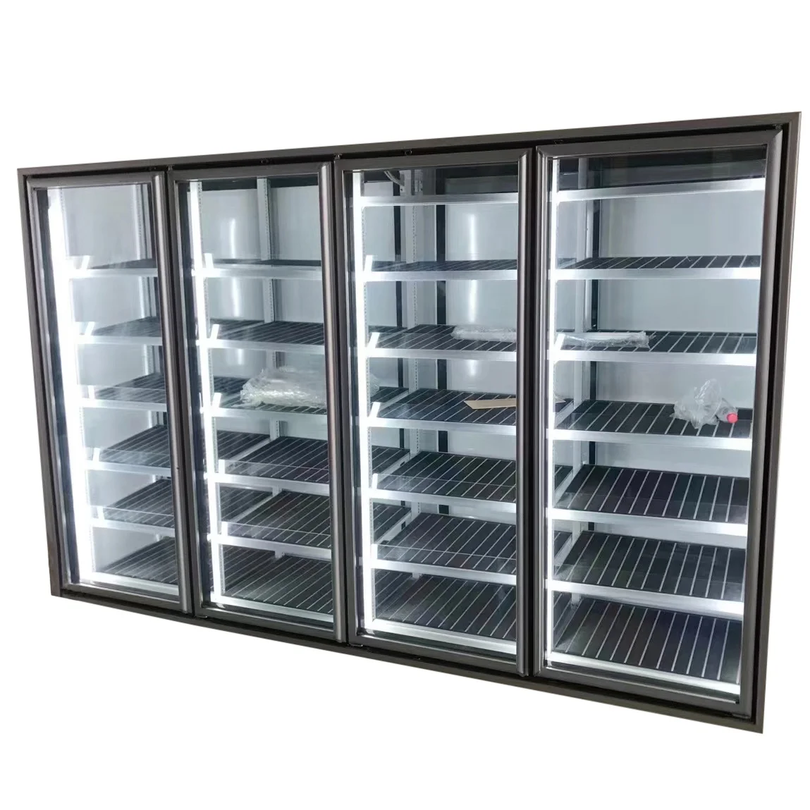 double 4mm Low E heated fridge glass door for freezer cooling room display cooler (1600620655494)