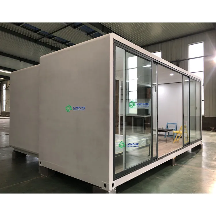 Огнеупорный и влагонепроницаемый расширяемый отжимной контейнер для транспортировки роскошный сборный дом сборные дома