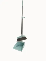 dustpan sets(broom+dustpan) soft broom head and stainless steel handle