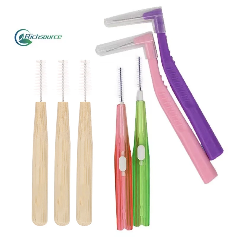 Oral Care Dental Wire Dupont Bristle teeth micro interdental tooth brushes