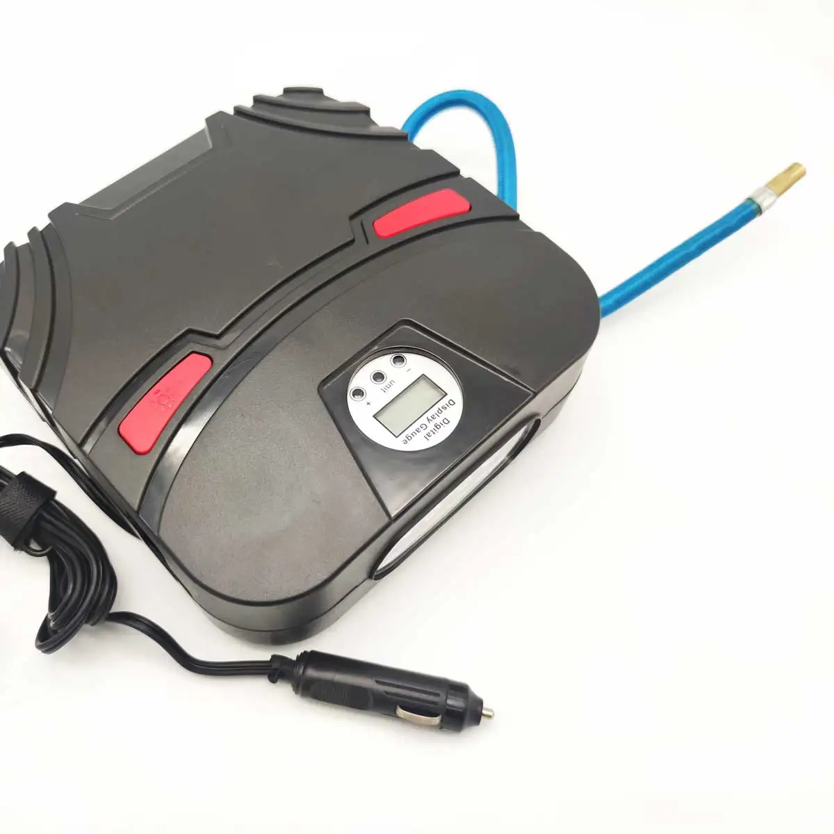 Vehicle tools hot sell car air compressor tyre inflator pump tire Inflators with digital gauge