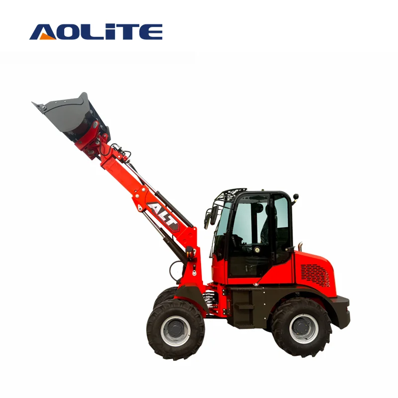 Мини-погрузчик AOLITE TL1000 телескопический вилочный погрузчик 1 тонный сделано в Китае новый бренд