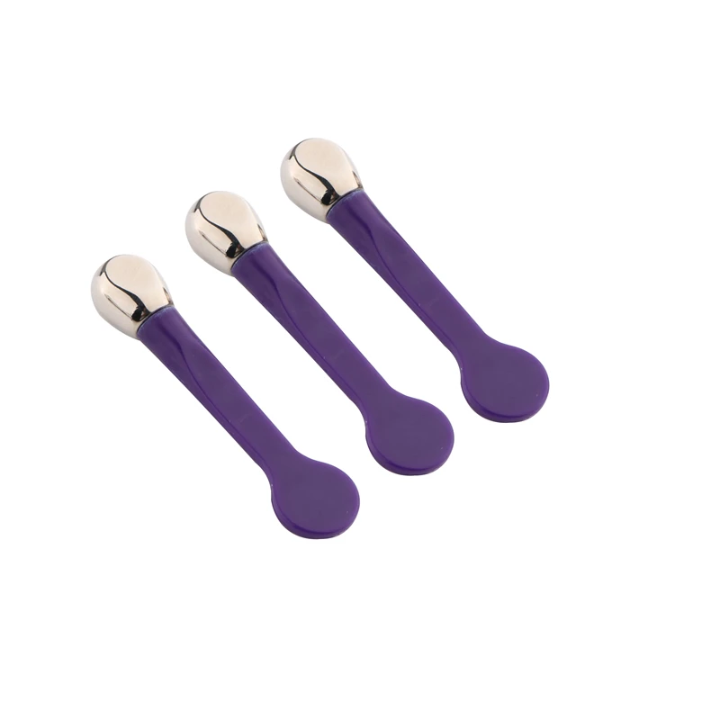 Custom Logo Plastic Spoon Cosmetic Spatulas Facial Cream Scoop
