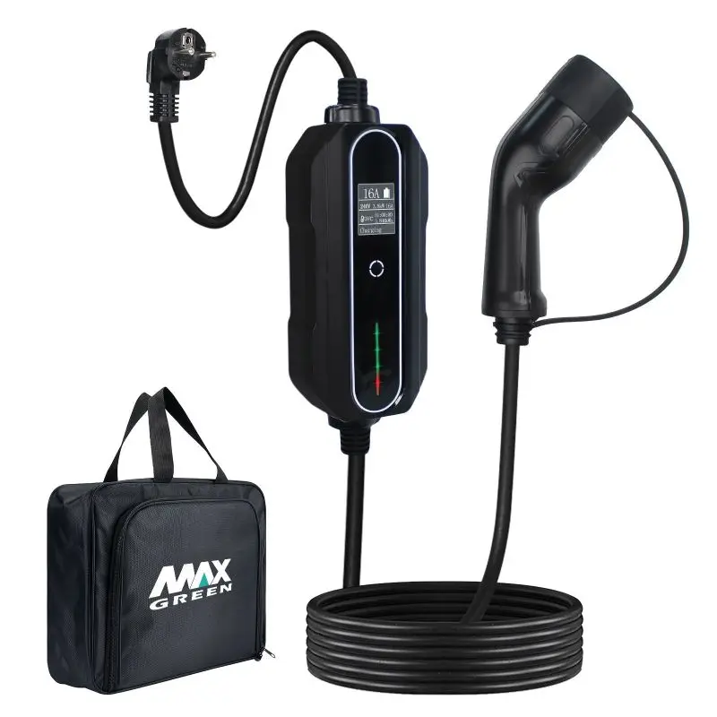 Hot Sale Various specifications low price portable eu ev charger 16a ac ev portable charger type 2
