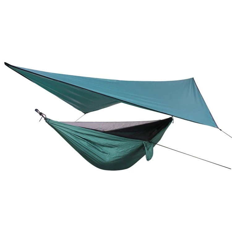 China Manufacture Outdoor Weatherproof Folding Camping Hammock Tent Hammock with Mosquito Net