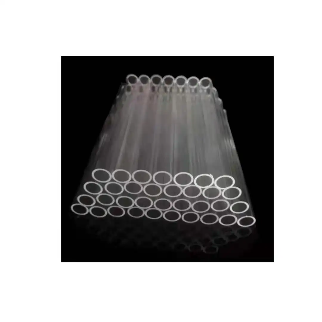 Pyrex Pipe Tube Transparent Borosilicate Glass Clear Custom Accessories Wall Surface Work Welding Color Pure Quartz Package Twin