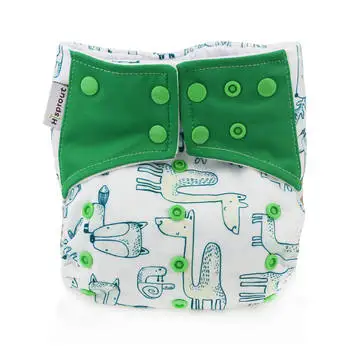 High Quality Customization Eco-Friendly Baby Reusable Nappies Comfortable Washable Diaper Nappy