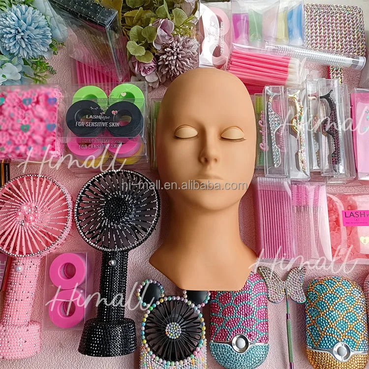 Hot Selling Eyelash Extension Training Kits/starter Lash Kit Set/professional Eyelash Extension Tools