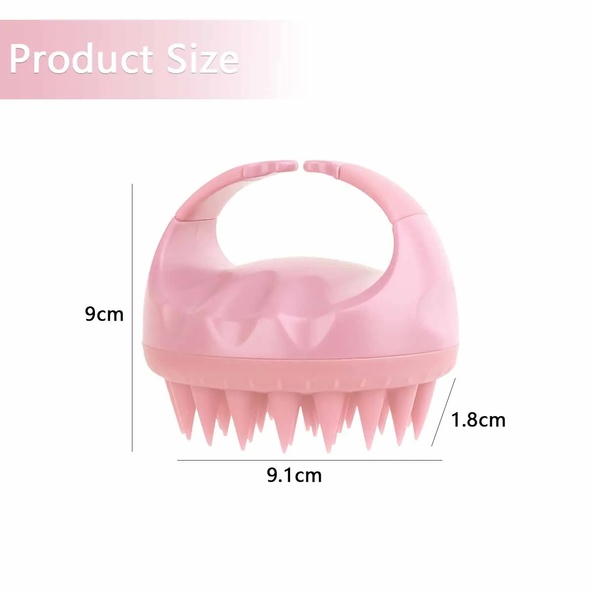New product Massage Shampoo Brush Soft Hair Shower Brush Wet Dry Shower Comb Comfortable Pet Shower Brush Children