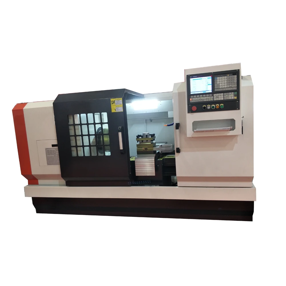 Horizontal CNC mini lathe for mechanic use with motor