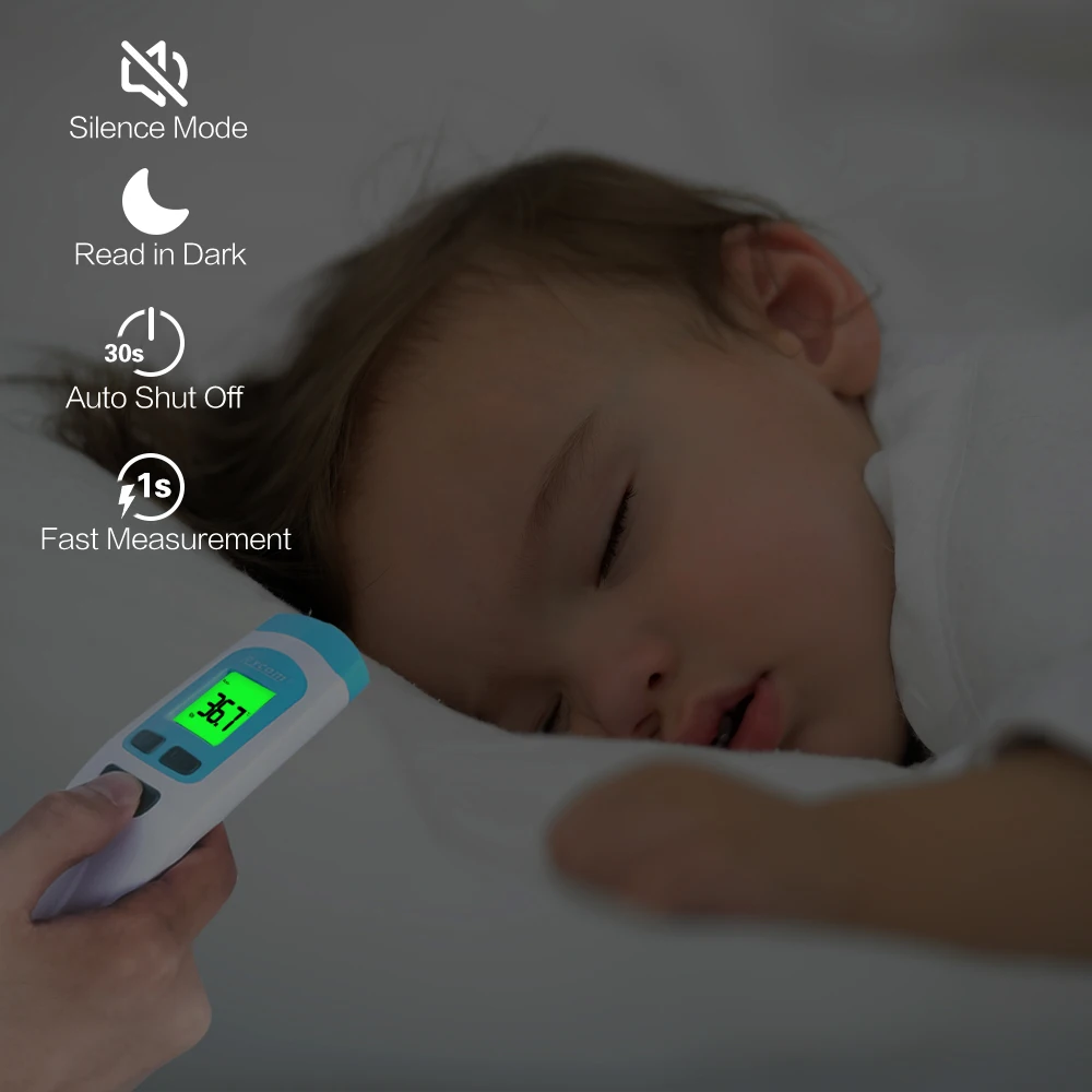 Non-contact bluetooths medical thermometer medical infrared forehead thermometer