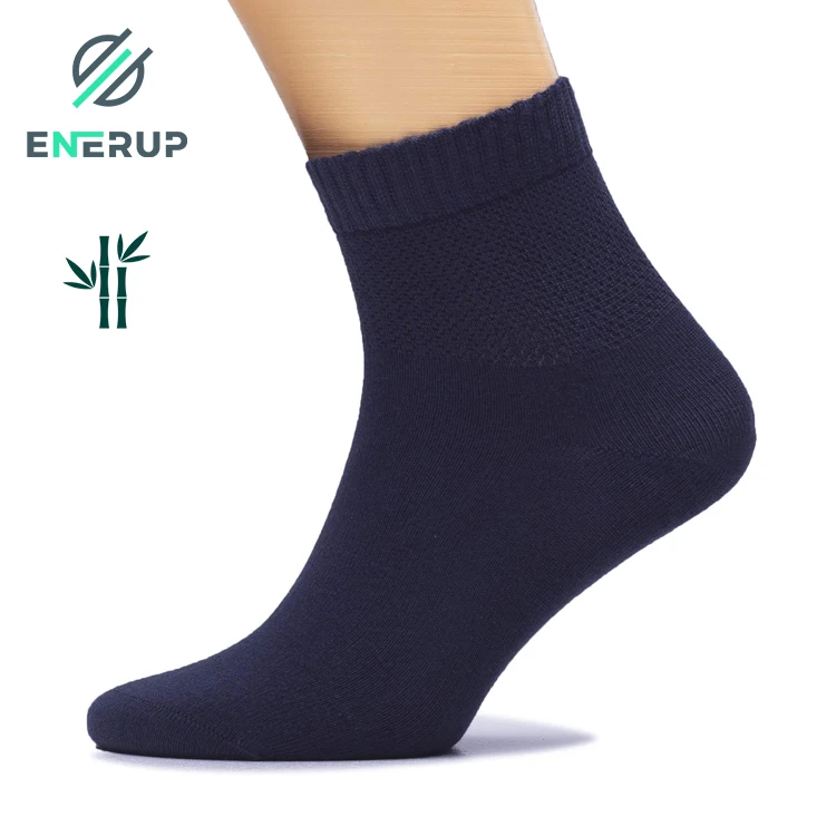 Enerup Custom Bamboo Socks Low Quarter Socks Business Travel Ankle Women Bamboo Cotton Socks