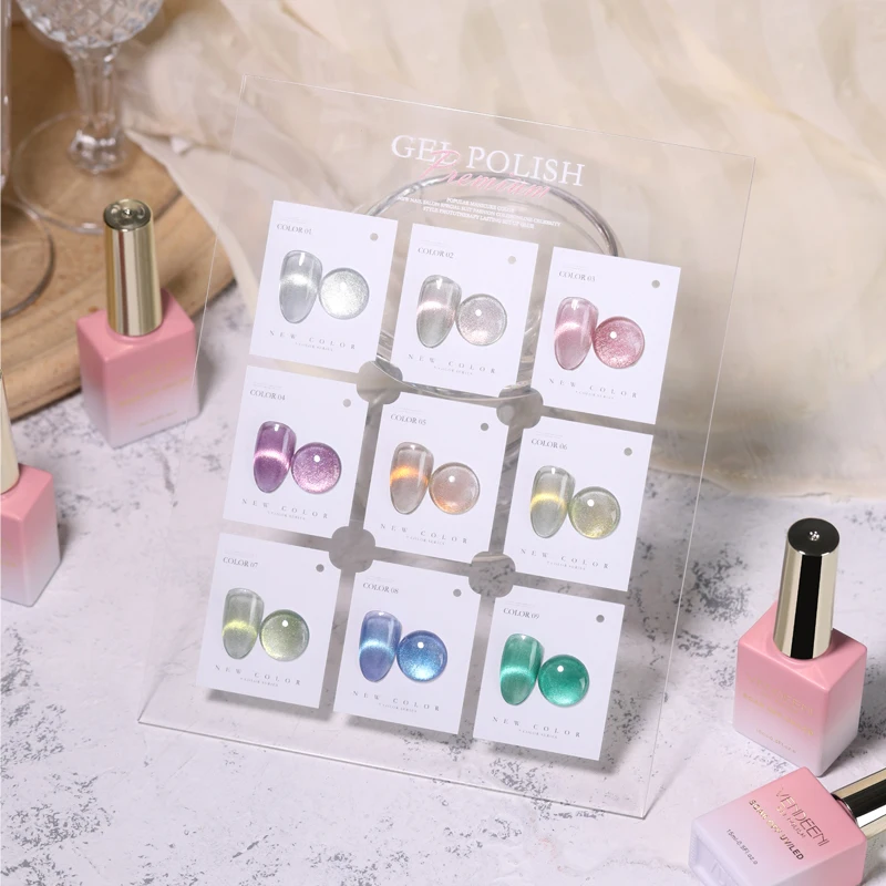 Vendeeni New 9 Color Series Cat Eye Gel Wholesale Gel Nail Polish Oem Nail Polish Gel Polish Color