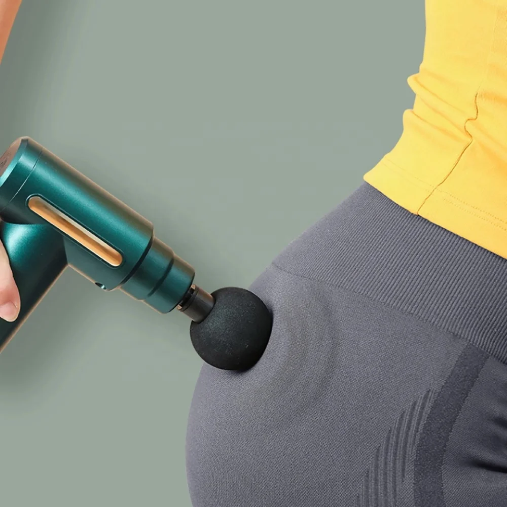 2024 Dropshipping  Massage Gun Muscle Massage Gun Cordless Therapy Vibration Deep Tissue Percussion Massager With Bag