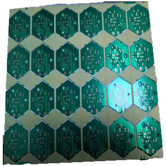 Светодиодная лампа Pcb печатная плата односторонняя 6 вольт макс Мягкий золотой медный металлический заказной керамический элемент пальчиковая поверхность Gerber Rohs IPC