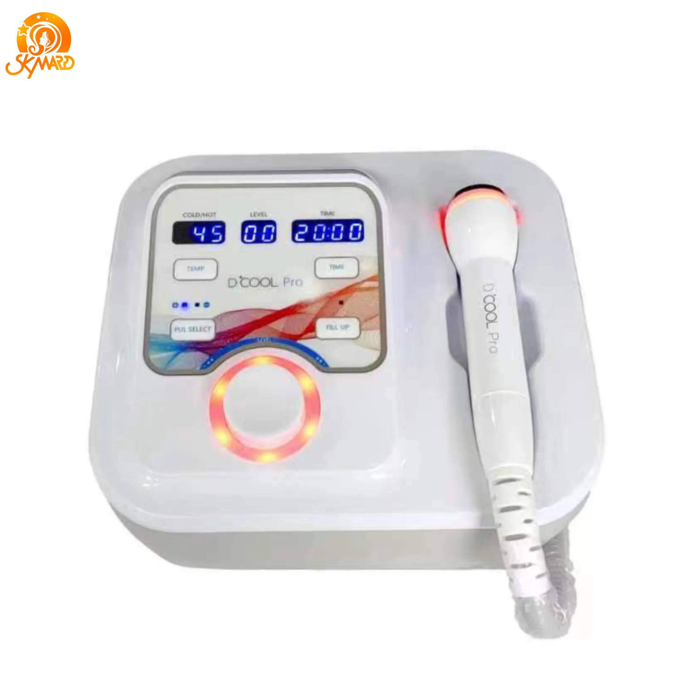 Electroporation Dcool Pro Skin Cooling Facial Mesotherapy Machine With Heating Cooling