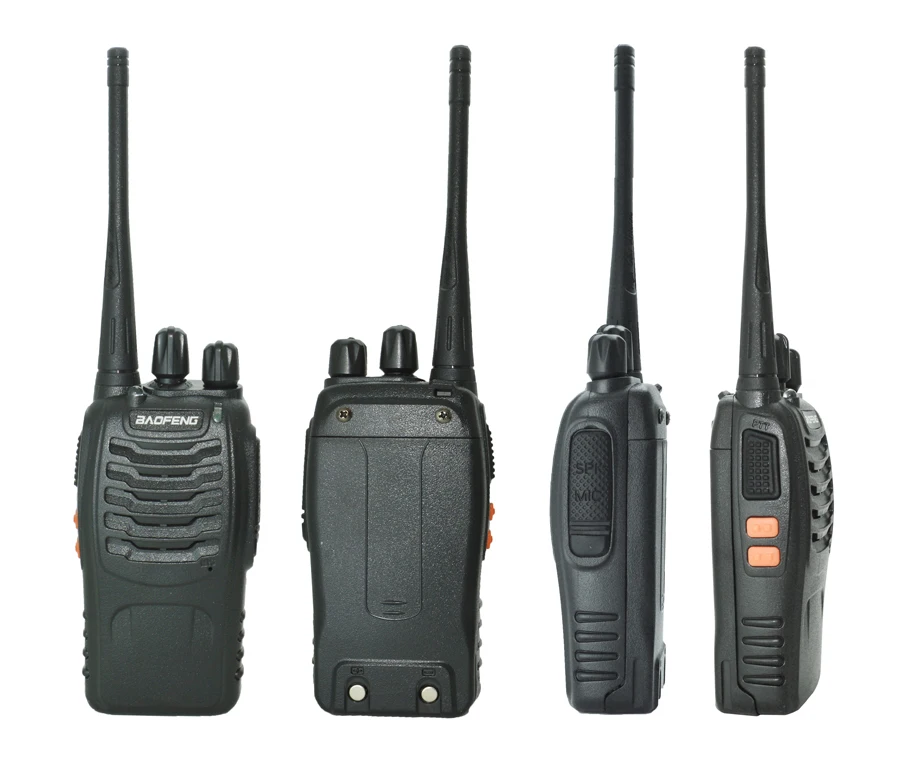 dropshipping BF-888S baofeng walkie talkie 888s UHF 400-470MHz 16Channel Portable two way radio with earpiece bf888s transceiver