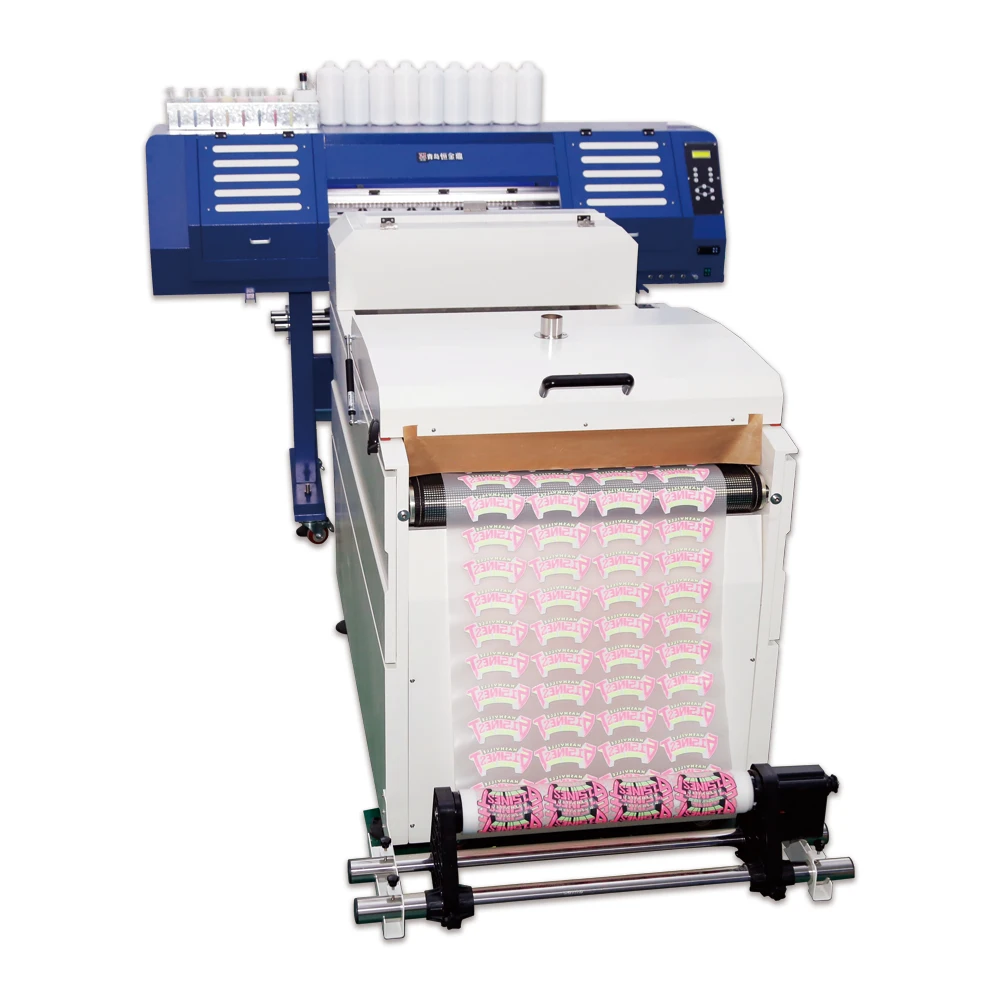 Dual i3200 Heads Transfer Film DTF Printer PET Film Direct to Film 24 inch Printer For T-shirt Printing