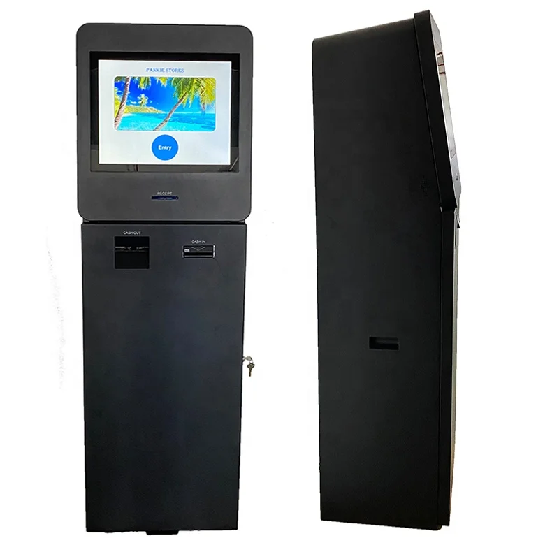 Индивидуальный 32-дюймовый киоск самообслуживания ATM Crypto Machine с сенсорным экраном обмена иностранной валюты и SDK для оплаты