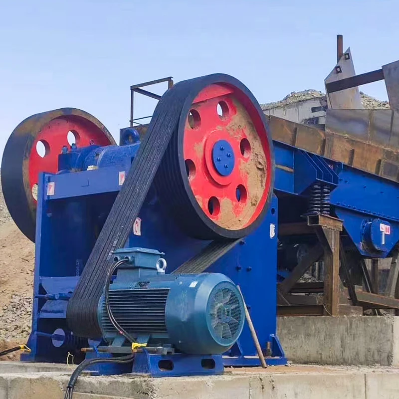 46 щековая дробилка 500x750 pe 400x600 для продажи 30-100tph вас на выбор