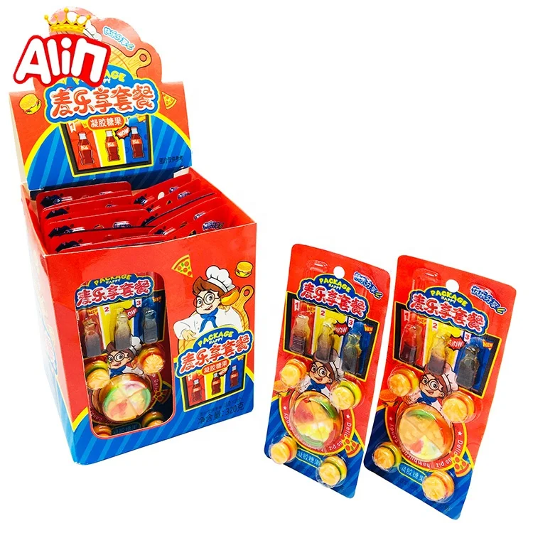price candy  candy design  Soda pizza set fudge  cola jelly gummy