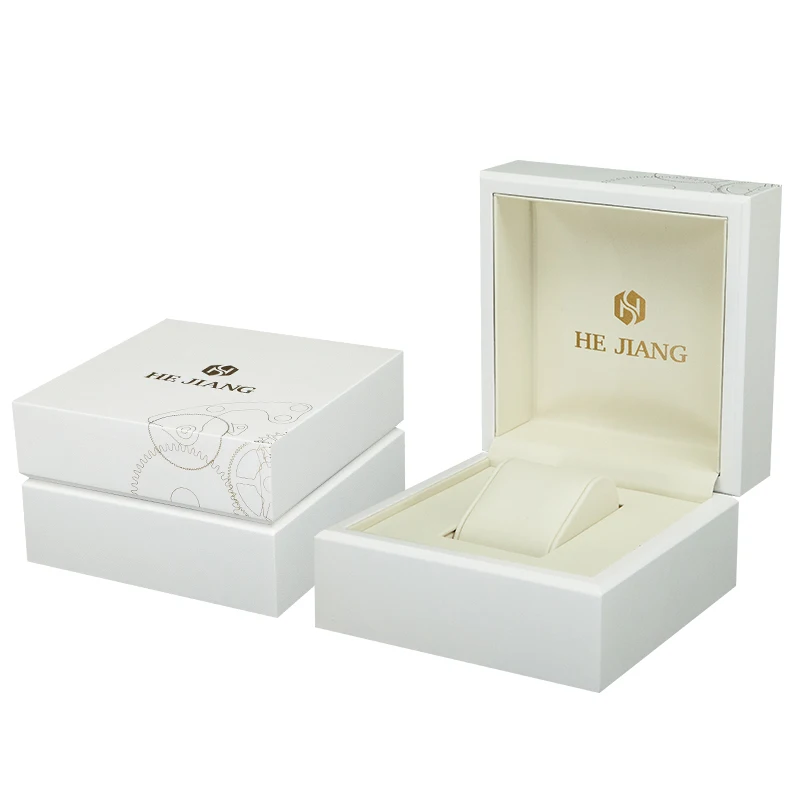 Белая деревянная коробка для часов по заводской цене, роскошная коробка для часов на продажу