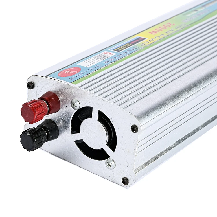 Modified wave inverter 12v24v general 48v60v to 220v2000w solar converter factory wholesale