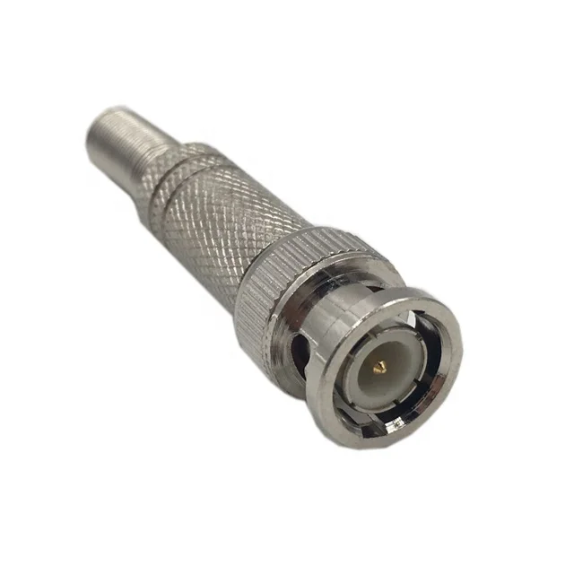 soldering  BNC connector with spring