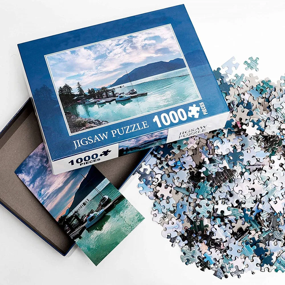 Высококачественные красивые персонализированные пазлы с изображением города Биг-Бен