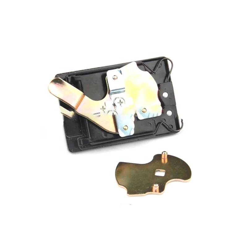 9790 Wt Top Quality Zinc Alloy Blade Push lock Black Steel Almirah cupboard door locks