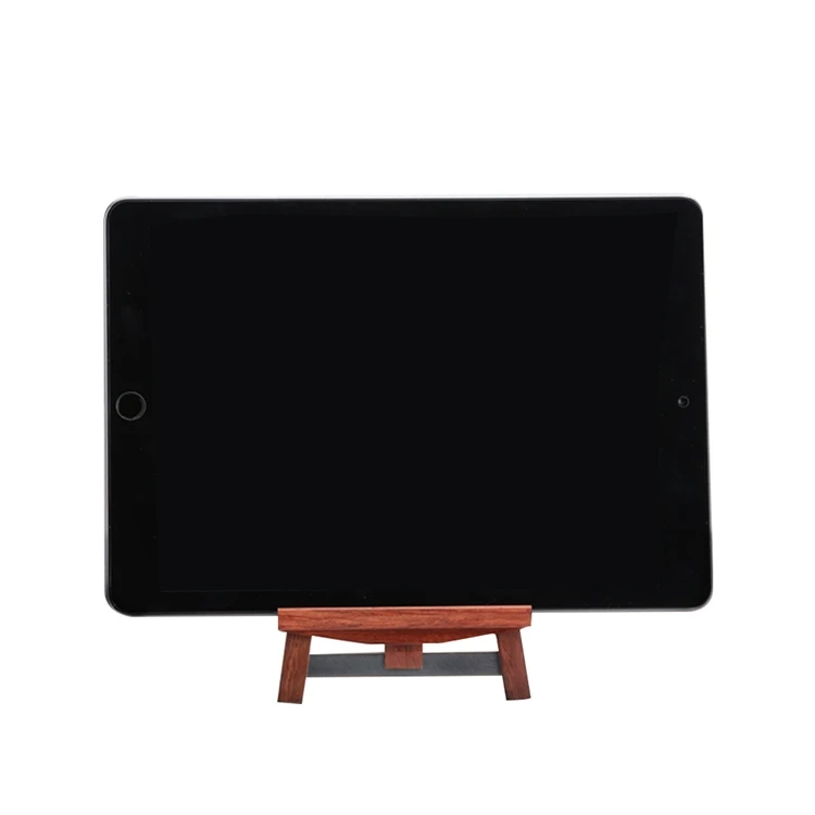 
Desktop Stand Video Live Support Lazy Creative Mahogany Wooden Mobile Phone Stand 
