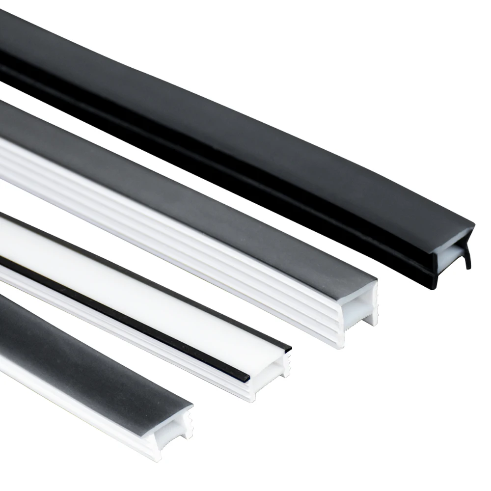 New design neon tube cover for neon light no wearing led strip silicone lampshade without led strips