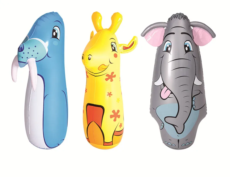 52152, детские боксерские котики, жирафы, слоны, Детские 91 см, надувная игрушка, животное