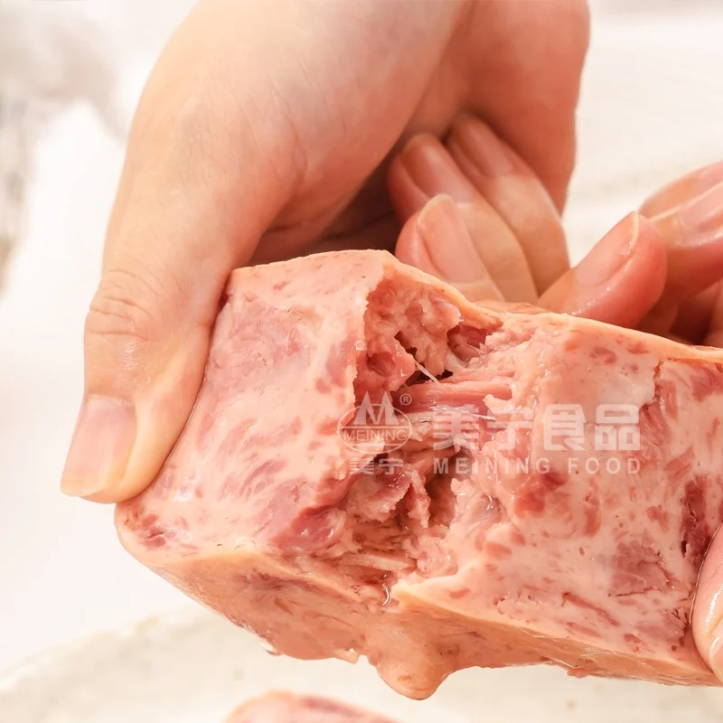 Guaranteed Quality Unique Best sell pork  Luncheon Meat 340g 198g  Portable Chopped pork and ham Canned