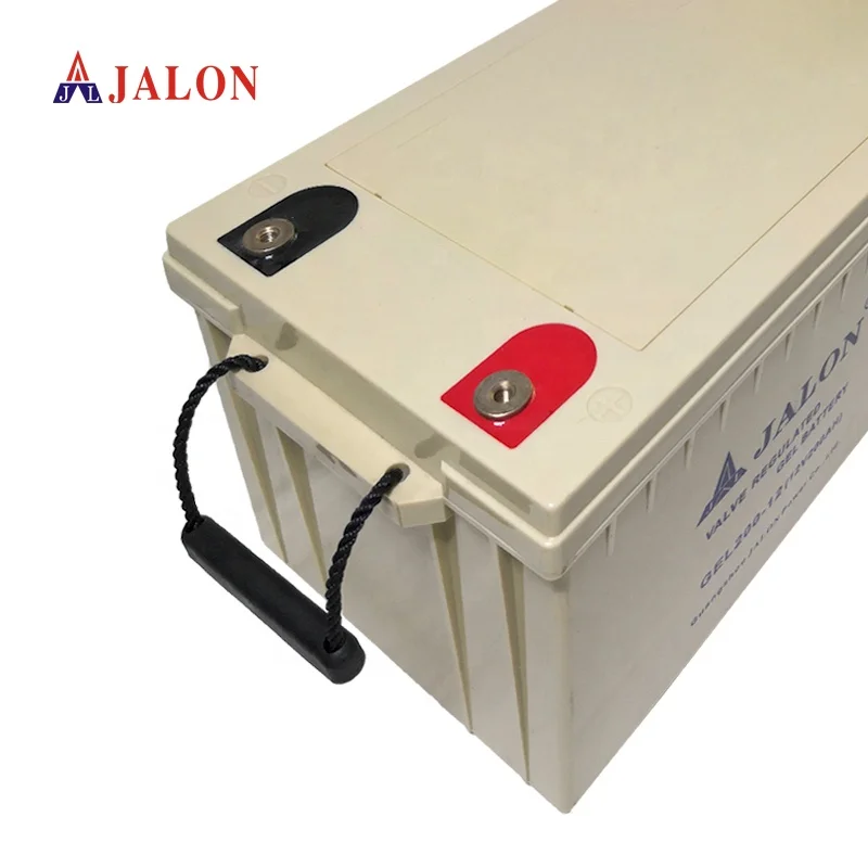 Guangdong Battery Jalon Sealed Maintenance Free Battery Gel 12v 65AH 120AH 150AH 200ah battery