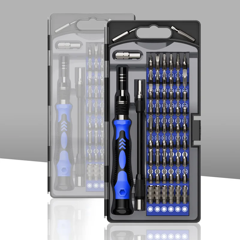 Multi functional 60 in 1 suitable for clocks, mobile phones, repair and disassembly screwdriver set combinations