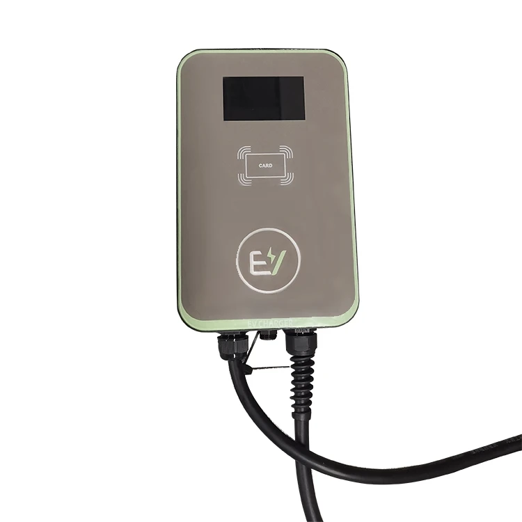 
New Arrivals 2021 11KW 22KW Electrical 16A 32A Load Balance Type2 Wallbox AC EV Car Charger EV Charging Station 